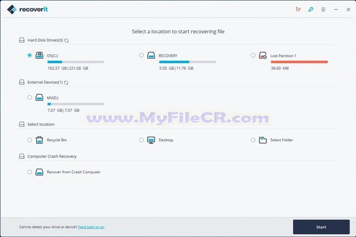 Wondershare Recoverit Version 13.0.2.9 Latest 2024 | MyFileCR Wondershare Recoverit Version 13.0.2.9 Latest 2024 | MyFileCR