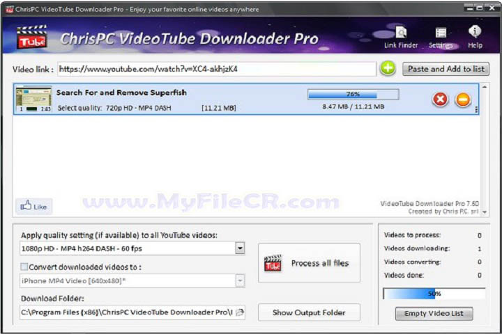 ChrisPC VideoTube Downloader Pro 14.24.0814 Full Version ChrisPC VideoTube Downloader Pro 14.24.0814 Full Version
