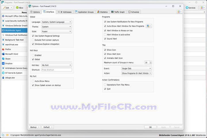 Fort Firewall 2025 v3.16.3 PC Software Fort Firewall 2025 v3.16.3 PC Software