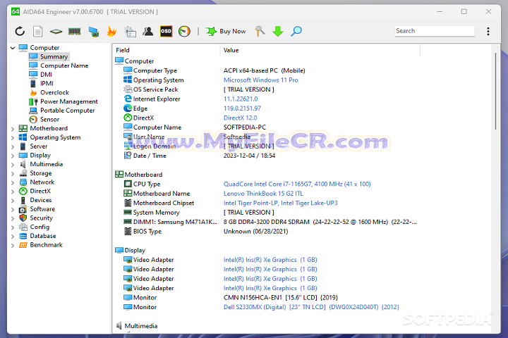 AIDA64 Extreme Engineer 2025 v7.65.7400 [Latest Version]
