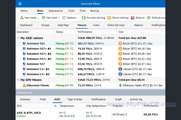 Awesome Miner Ultimate 2025 v11.1.1 For PC  Awesome Miner Ultimate 2025 v11.1.1 For PC