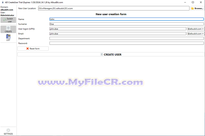 Albus Bit AD FastReporter 2025 Pro v25.6.18 [Latest Version]