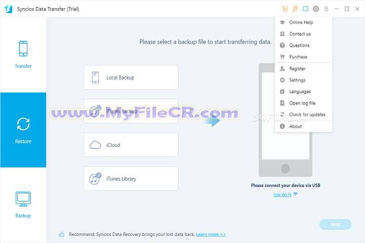 Anvsoft SynciOS Data Recovery 2025 v3.4.1[Free Download]