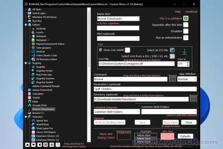 CustomMenu release 2025 v2.0.0 Full Version CustomMenu release 2025 v2.0.0 Full Version