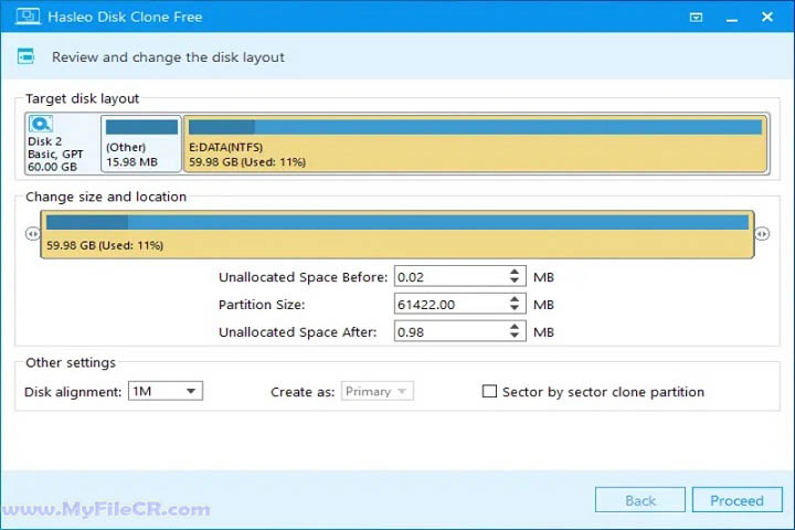 Hasleo Disk Clone Free 2025 v5.5.2.2 free download