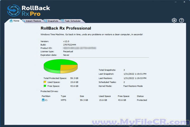 Rollback RX Pro 2025 v12.9 PC Software Rollback RX Pro 2025 v12.9 PC Software