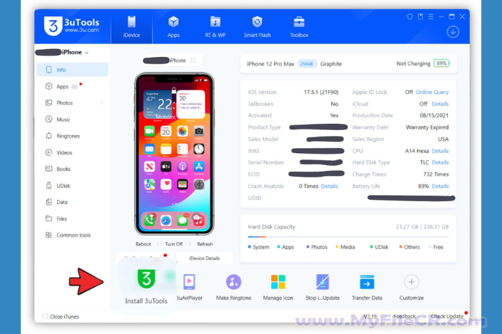 3uTools 2025 v3.28.012 Full Version 3uTools 2025 v3.28.012 Full Version