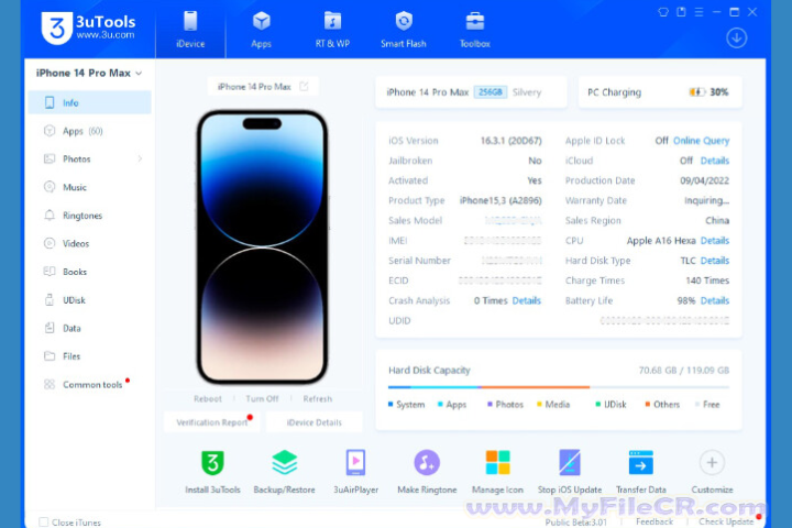 3uTools 2025 v3.28.012 Free Download 3uTools 2025 v3.28.012 Free Download