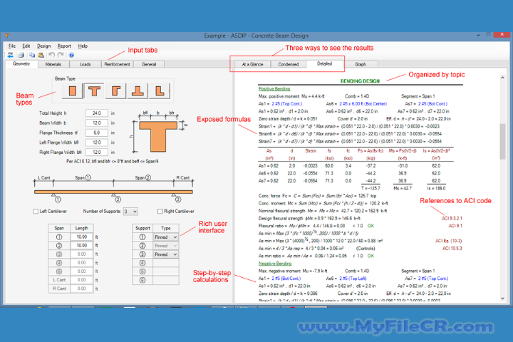 ASDIP Concrete 2025 v6.0.0.2 Full Version ASDIP Concrete 2025 v6.0.0.2 Full Version