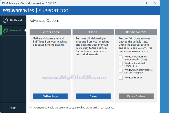 Malwarebytes Support Tool 2025 v1.9.15.1141 For PC