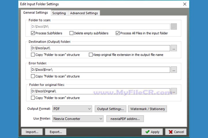 Neevia Document Converter Pro 2025 v7.6.0.271 for pc
