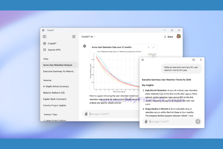 OpenAI ChatGPT Desktop 2025 v2025.722.245.0 for pc