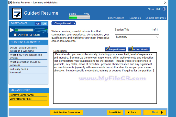ResumeMaker Professional Deluxe 2025 v20.4.0.7020 free download ResumeMaker Professional Deluxe 2025 v20.4.0.7020 free download