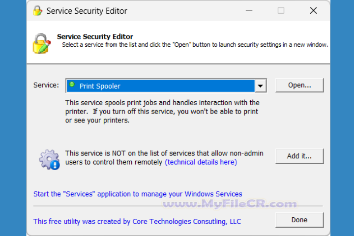 Service Security Editor 2025 v7.0.4.68 Free download Service Security Editor 2025 v7.0.4.68 Free download