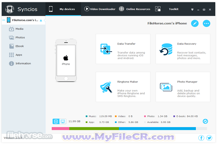 Syncios Data Transfer 2025 v23.5.2 [Pc Software]