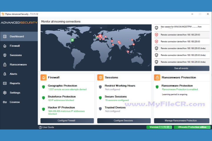 TSplus Advanced Security Ultimate 2025 v7.3.8.4 free download