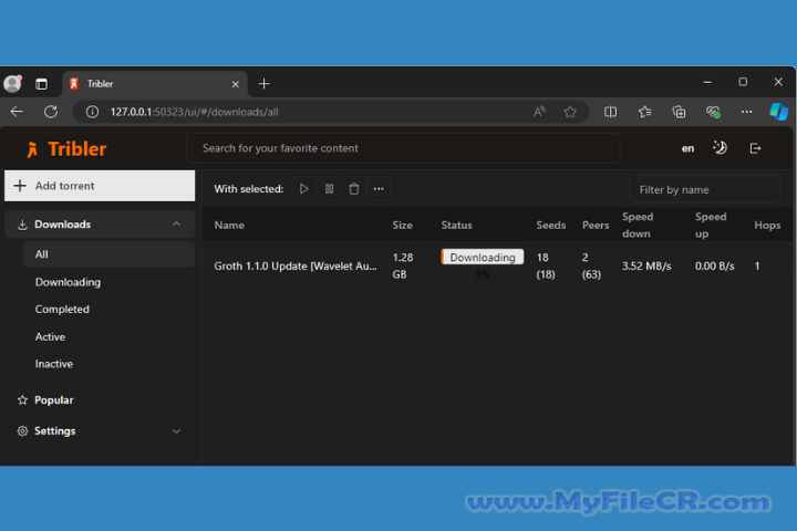 Tribler 2025 v8.2.1 Full version