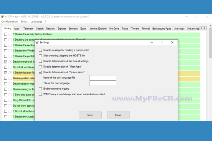 W10Privacy 2025 v5.2.0.4 full version W10Privacy 2025 v5.2.0.4 full version