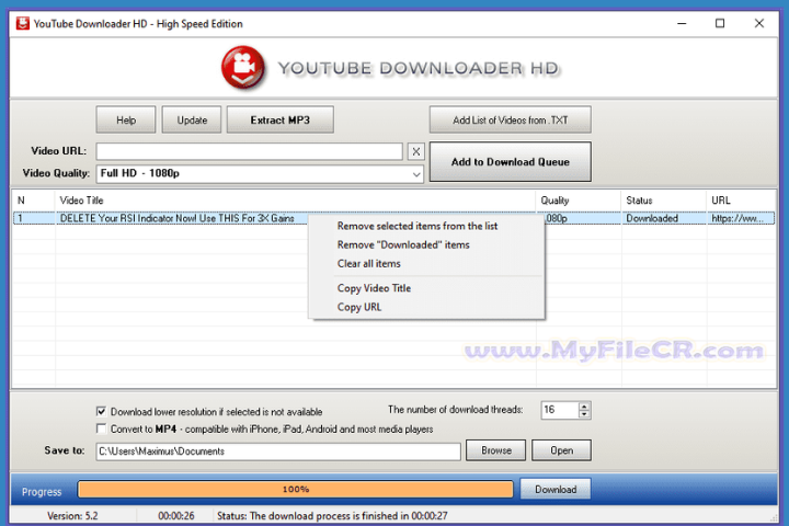 Youtube Downloader HD 2025 v5.9.9.3 For PC