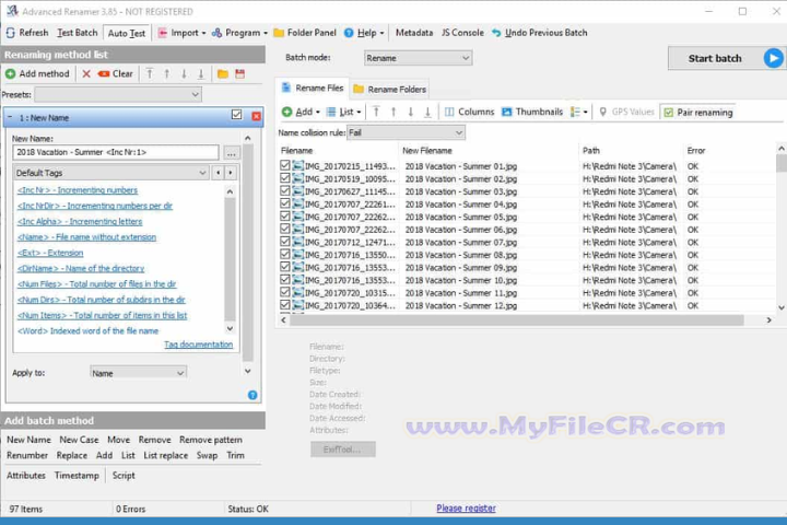 Advanced Renamer 2025 v4.16.1 for pc Advanced Renamer 2025 v4.16.1 for pc
