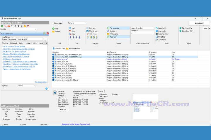 Advanced Renamer Commercial 2025 v4.16.1 free download Advanced Renamer Commercial 2025 v4.16.1 free download