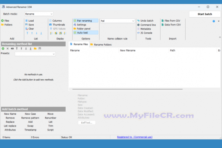 Advanced Renamer Commercial 2025 v4.16.1 for pc Advanced Renamer Commercial 2025 v4.16.1 for pc