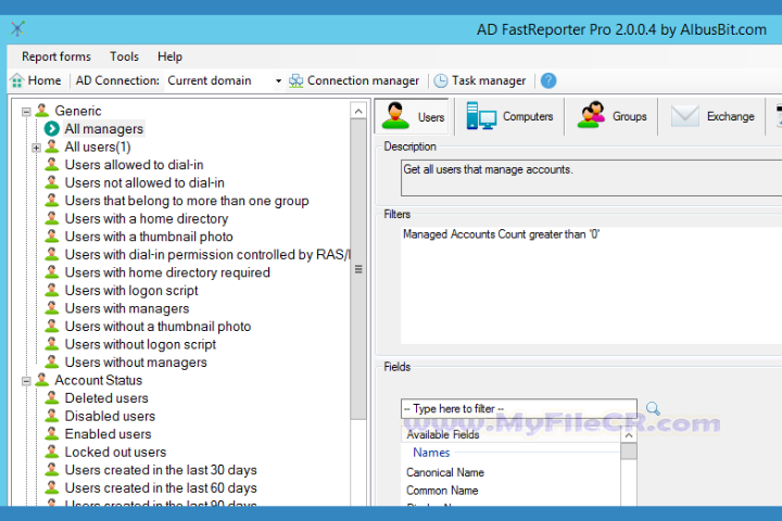 Albus Bit AD FastReporter Pro 2025 v25.6.21 for pc Albus Bit AD FastReporter Pro 2025 v25.6.21 for pc