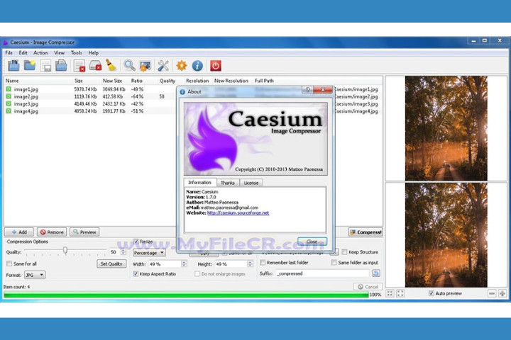 Caesium Image Compressor 2025 v2.8.5 for pc Caesium Image Compressor 2025 v2.8.5 for pc