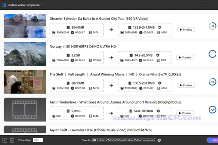 Cisdem Video Compressor 2025 v2.3.0 free download