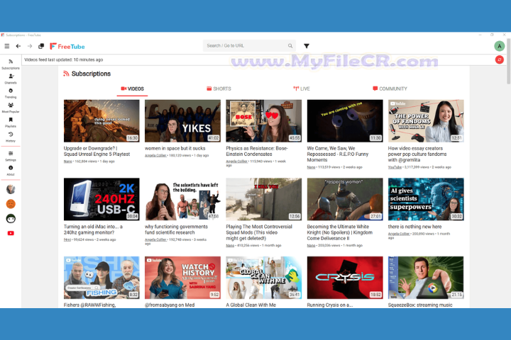 Free Tube 2025 v0.23.8 full version Free Tube 2025 v0.23.8 full version
