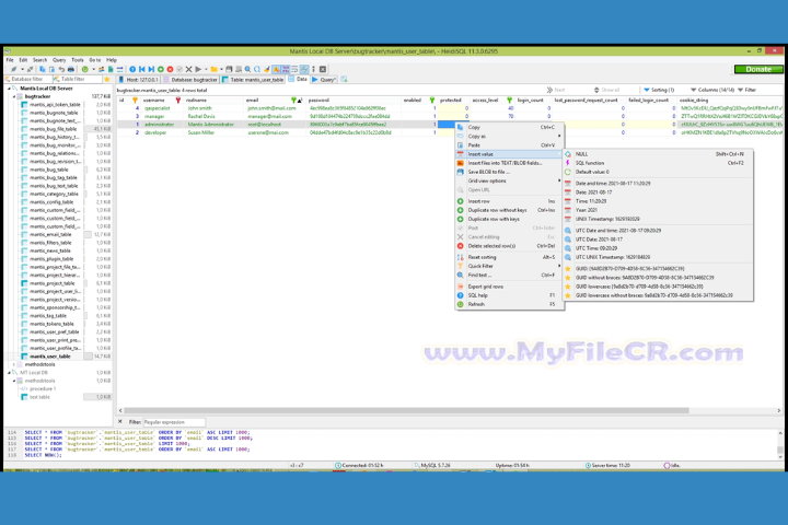 Heidi SQL 2025 v12.11.0.7065 for pc
