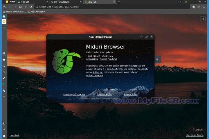 Midori Browser 2025 v11.3.2 free download
