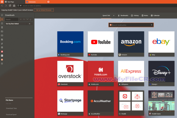 Vivaldi Web Browser 2025 v7.6.3797.58 free download