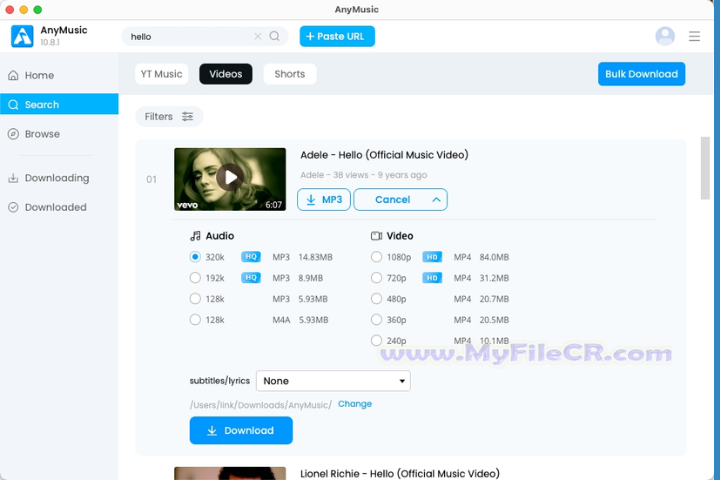 AmoyShare AnyMusic v10.9.2 free download AmoyShare AnyMusic v10.9.2 free download