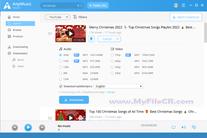 AmoyShare AnyMusic v10.9.2 for pc AmoyShare AnyMusic v10.9.2 for pc