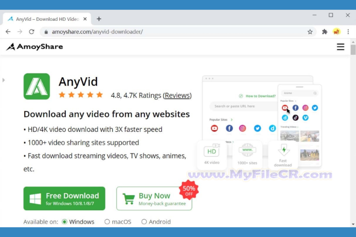 AmoyShare AnyVid v10.9.2 full version