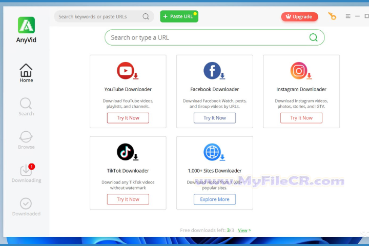 AmoyShare AnyVid v10.9.2 free download