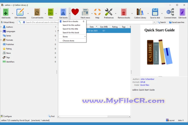 Calibre 2025 v8.12.0 free download