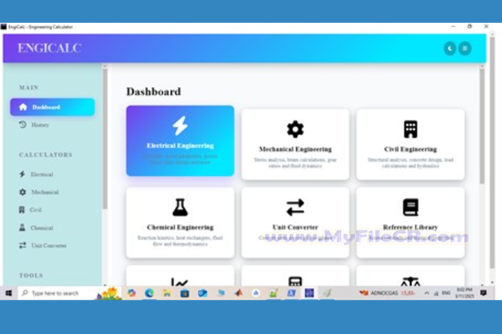 EngiCalc - Engineer Calculator 2025 v1.0.1 free download
