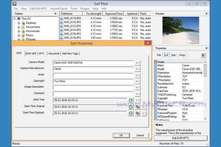Exif Pilot 2025 v6.28 full version