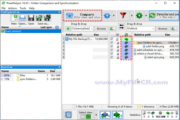 Folder Sync v2.8.3 full version