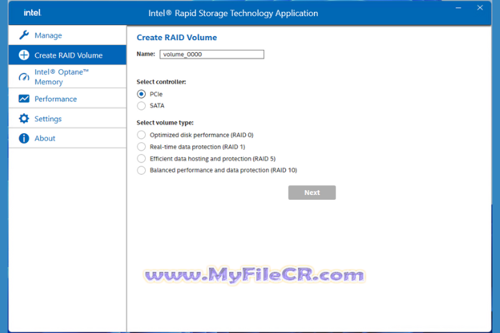 Intel Rapid Storage Technology 2025 v19.5.2.1049 free download