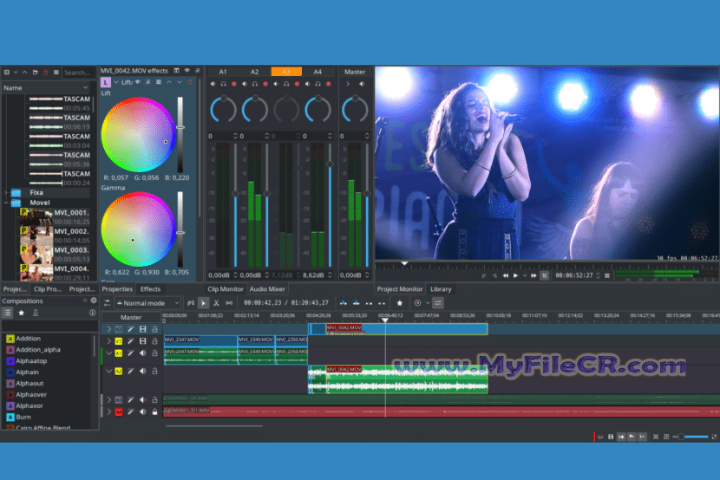 Kdenlive 2025 v25.08.1 full version