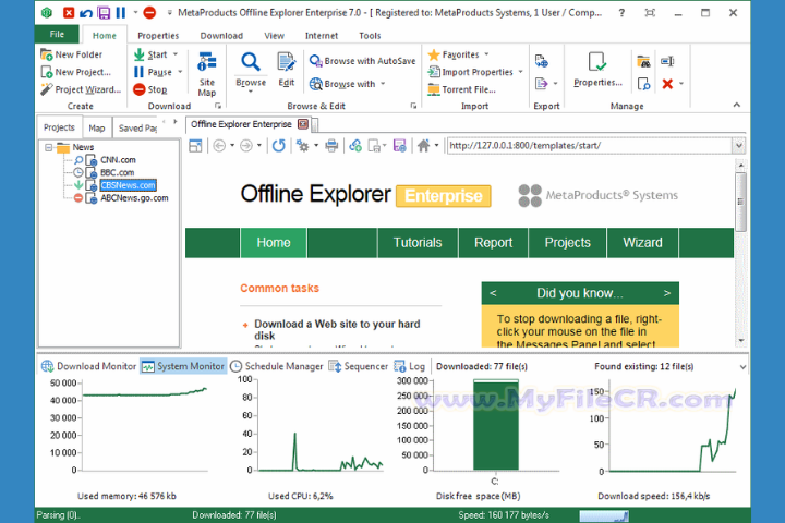 MetaProducts Offline Browser 2025 v8.8.0.5004 full version