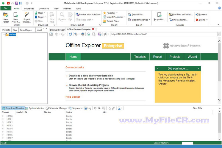 MetaProducts Offline Browser 2025 v8.8.0.5004 for pc