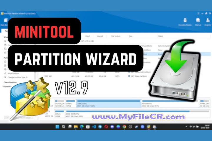 MiniTool Partition Wizard 2025 v12.9.0  free download