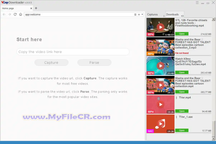 VCap Downloader Pro 2025 v0.1.36.6705 full version