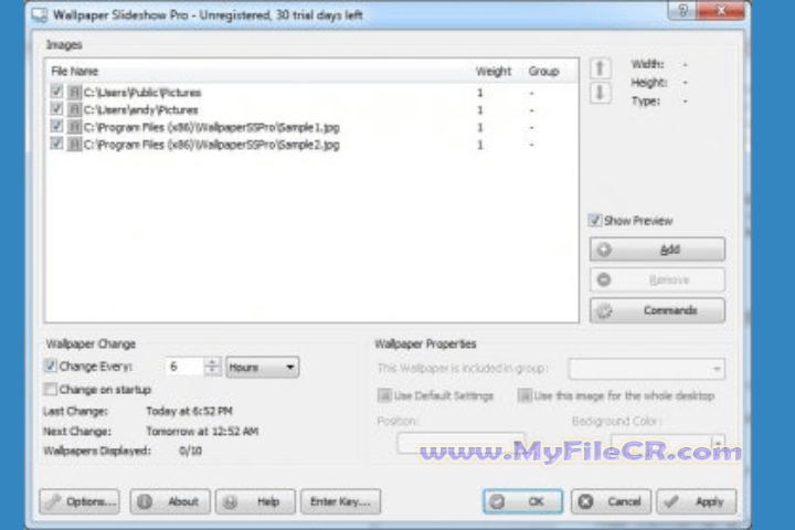 VovSoft Auto Change Screensavers 2025 v2.0 free download