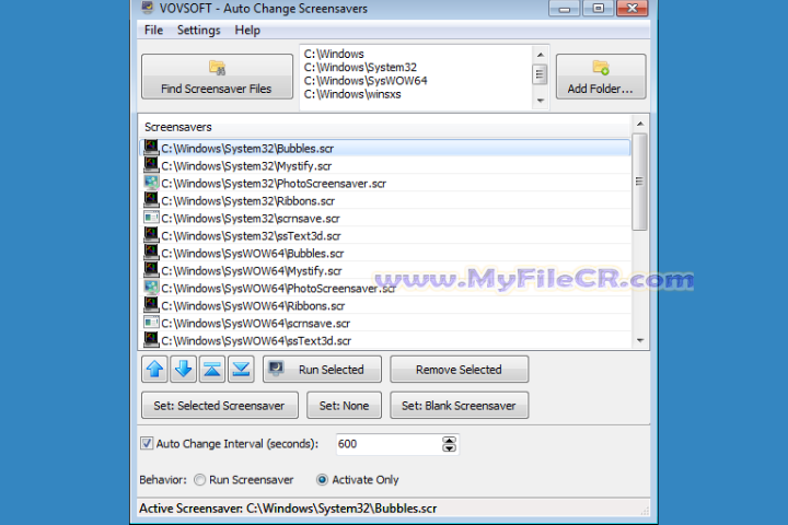 VovSoft Auto Change Screensavers 2025 v2.0 for pc