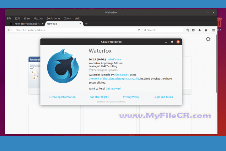 Waterfox v6.6.7 free download